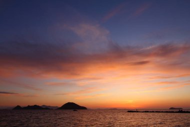 Deniz kenti Turgutreis ve muhteşem gün batımları