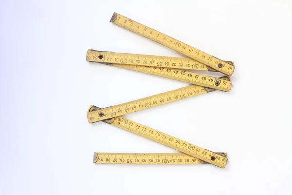 Yellow Measuring tape for tool roulette or ruler. Tape measure template in centimeters. Tapes meter set isolated on white background.