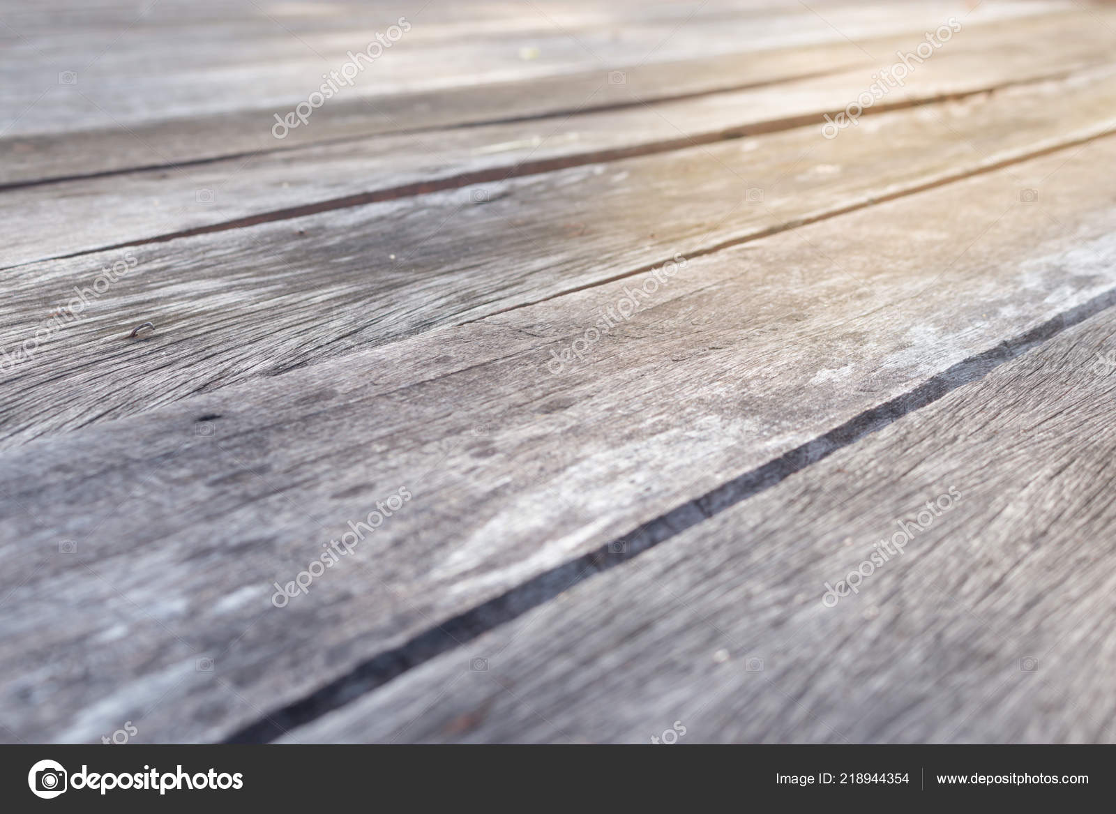 Wooden Floor Made Old Wooden Boards Beautiful Patterns Rust Metal