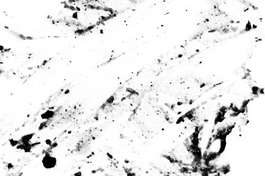 Soyutlama. beyaz siyah ketçap lekeleri