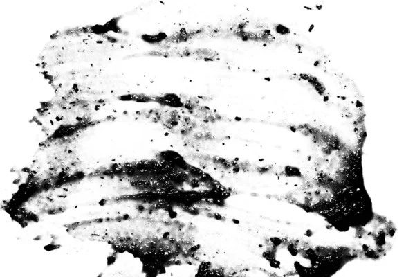 Αφαίρεσης Μαύρο Κέτσαπ Λεκέδες Λευκό — Φωτογραφία Αρχείου