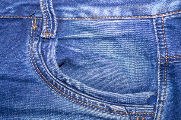 Przedniej Kieszeni Dżinsów — Zdjęcie stockowe