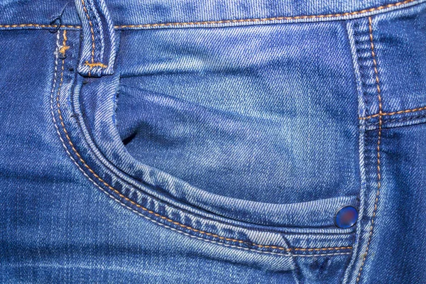 Tasca Anteriore Jeans — Foto Stock