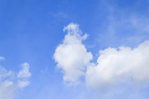 Langit Biru Dengan Awan Putih Latar Belakang Alam — Stok Foto