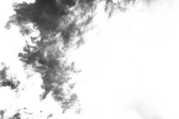 White Clouds Dark Sky Monochrome — Stock Photo, Image