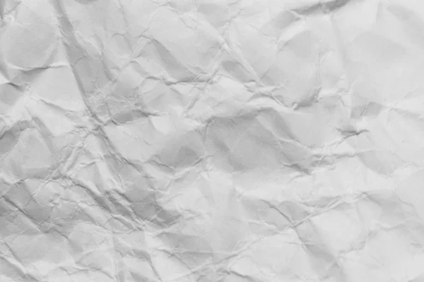Zerknülltes Weißes Papier Grunge Textur — Stockfoto