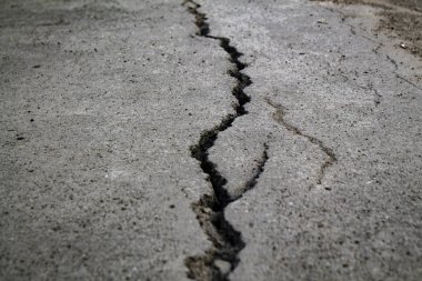 asfalt çatlak, grunge doku