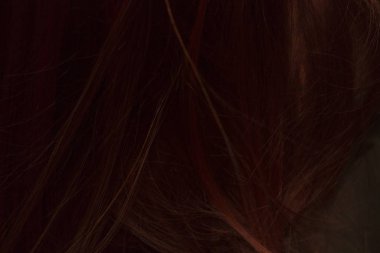 kırmızı altın saç doku arka plan