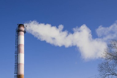 duman, çevre kirliliği, ekoloji, arka plan olduğu borular.