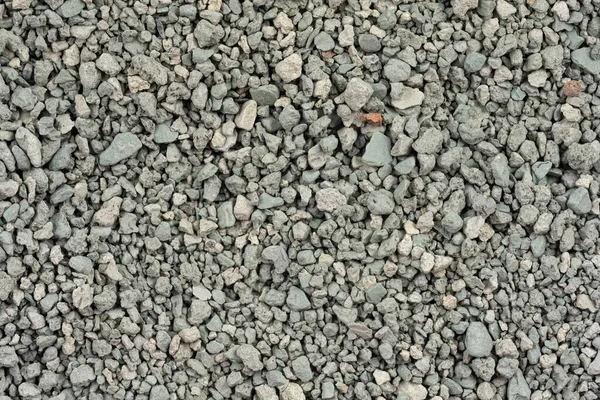 Gris Pequeñas Rocas Textura Molida Negro Pequeño Camino Piedra Fondo —  Fotos de Stock