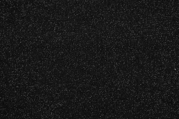 Black Cotton Fabric Textile Material White Spots Designers Background Texture — Stock Photo, Image