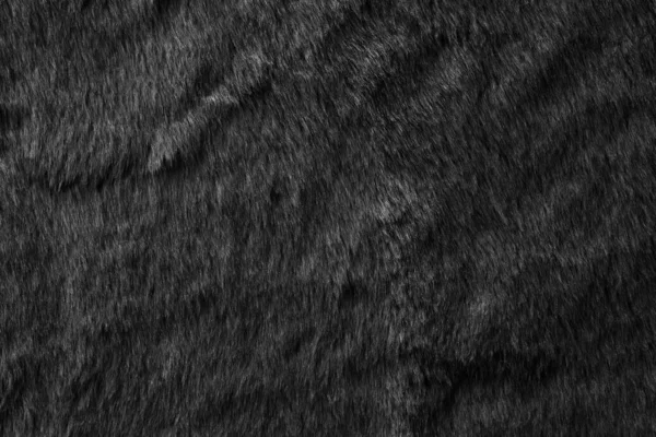 Черная Настоящая Шерсть Бежевым Фактурным Фоном Темная Натуральная Овечья Шерсть — стоковое фото