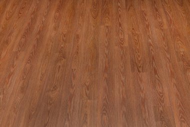 Doğal koyu kahverengi ahşap yüzey zemin dokusu. cilalanmış parke.