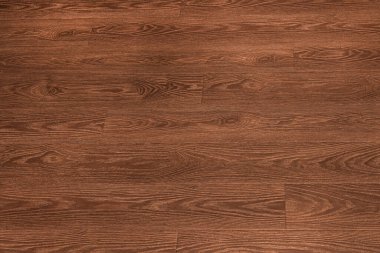 Doğal koyu kahverengi ahşap yüzey zemin dokusu. cilalanmış parke.