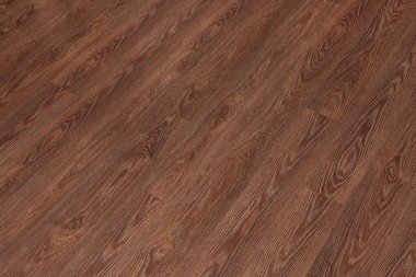 Doğal koyu kahverengi ahşap yüzey zemin dokusu. cilalanmış parke.