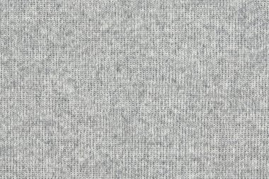 Örgü yün kumaş arka planının beyaz doğal dokusu. Beyaz pamuk kumaş, örülmüş tuval dokusu