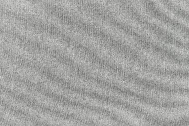 Örgü yün kumaş arka planının beyaz doğal dokusu. Beyaz pamuk kumaş, örülmüş tuval dokusu