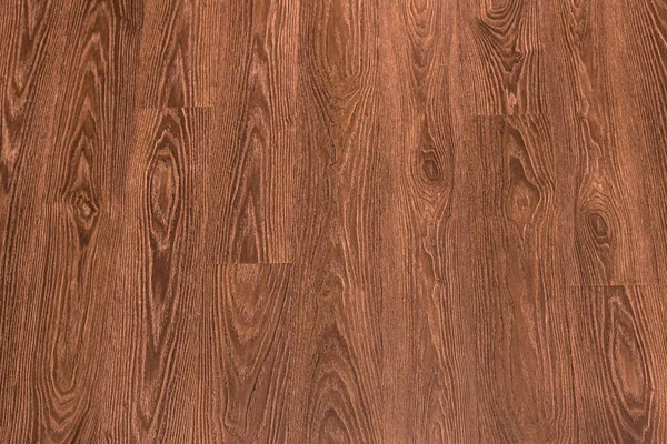 Natürliche Dunkelbraune Oberfläche Holzboden Textur Hintergrund Poliertes Laminatparkett — Stockfoto