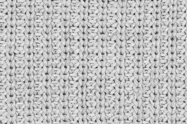 Textura Natural Branca Fundo Matéria Têxtil Malha Tecido Algodão Branco — Fotografia de Stock