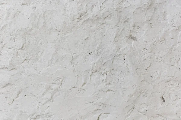 白色粗混凝土墙纹理背景 水泥墙 石膏质地 给设计者的空白 — 图库照片