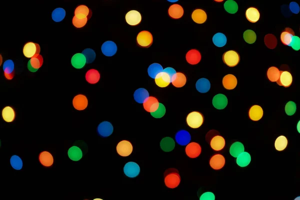 Astratto Colorato Sfocato Facula Circolare Luce Colore Sfocata Bokeh Può — Foto Stock