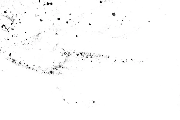 白色背景 纹理上的污垢和灰尘的黑点 — 图库照片
