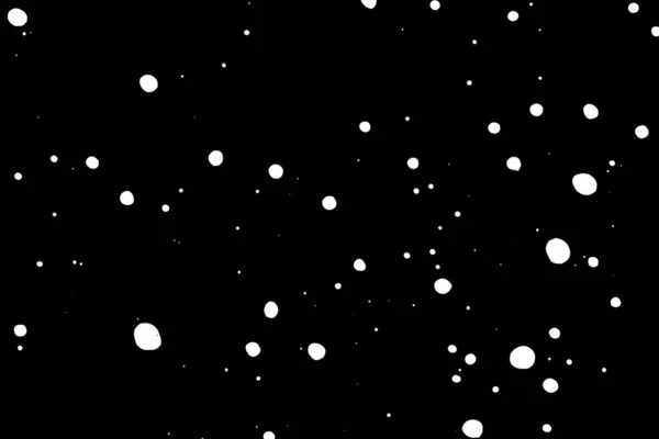 黒の背景 イラストの白い抽象的なスポット — ストック写真