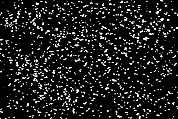 Chaotisches Weißes Bokeh Auf Schwarzem Hintergrund Textur Heller Flecken Abstraktion — Stockfoto