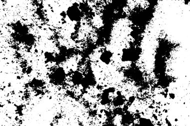 Siyah beyaz benekli kaotik doku arkaplanı