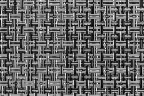 Textuur Mat Met Geweven Patroon Textuur Achtergrond — Stockfoto