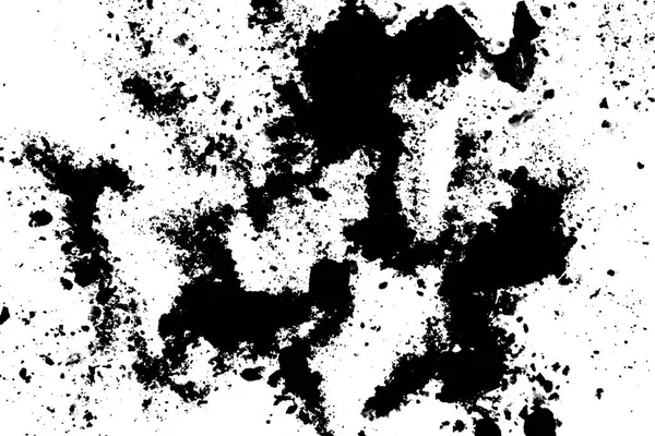 Fekete Fehér Kaotikus Foltok Textúra Háttér — Stock Fotó