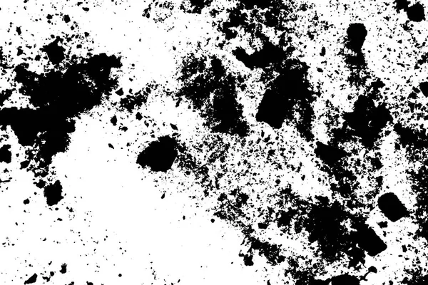 Чорно Білі Хаотичні Плями Текстури Фону — стокове фото