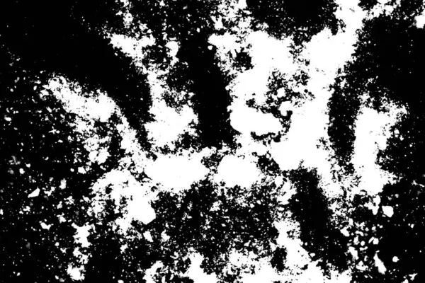Чорно Білі Хаотичні Плями Текстури Фону — стокове фото