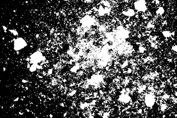 黒白の混沌としたスポットテクスチャの背景 — ストック写真