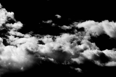 Siyah ve beyaz fırtına dramatik bulut arkaplan dokusu