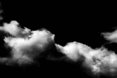 Siyah ve beyaz fırtına dramatik bulut arkaplan dokusu