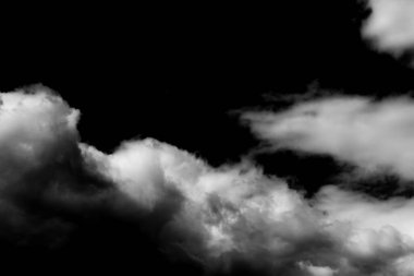 Siyah ve beyaz fırtına dramatik bulut arkaplan dokusu