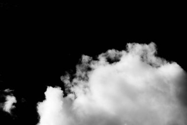 Siyah ve beyaz fırtına dramatik bulut arkaplan dokusu