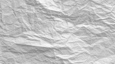 Buruşmuş beyaz kağıt arkaplan dokusu