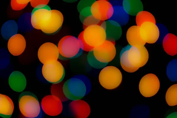 Astratto Colorato Sfocato Facula Circolare Luce Colore Sfocata Bokeh Può — Foto Stock