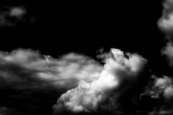 Текстура Черно Белых Грозовых Облаков — стоковое фото