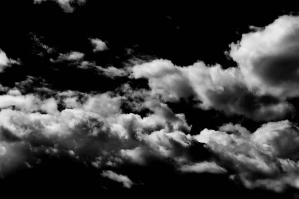 Blanco Negro Tormenta Dramática Nubes Fondo Textura —  Fotos de Stock