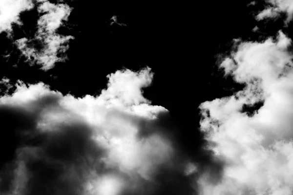 Black White Thunderstorm Dramatic Clouds Background Texture — Stock Photo, Image