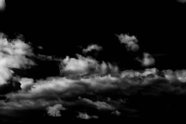 黒と白の雷雨劇的な雲の背景テクスチャ — ストック写真