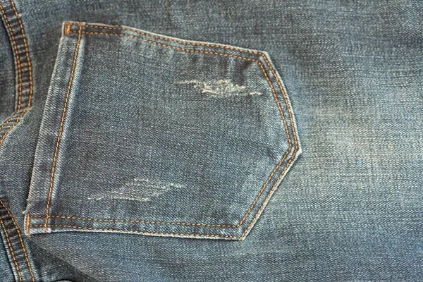 Jeans Textuur Achtergrond Closeup — Stockfoto