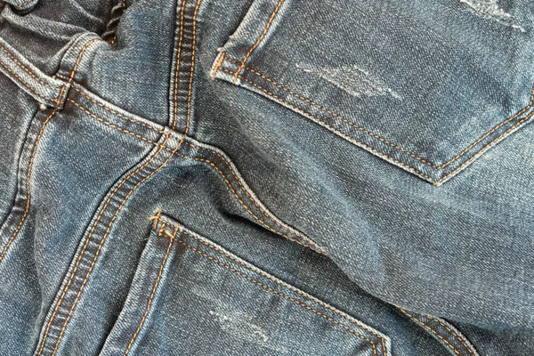Jeans Textur Hintergrund Nahaufnahme — Stockfoto