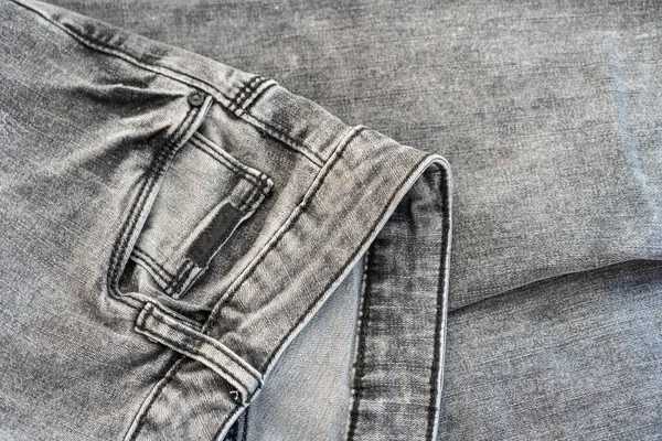 Jeans Textur Bakgrund Närbild — Stockfoto