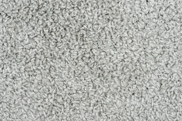 白色天然羊毛地毯纹理背景 毛织物质感碎片毛绒垫子 — 图库照片