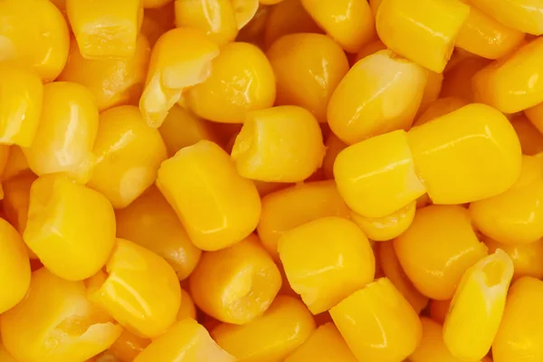 Yellow Natural Corn Seeds Background Texture — Stock Photo, Image