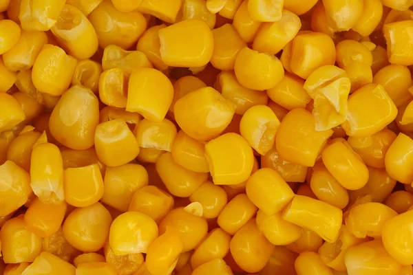 Żółte Naturalne Nasiona Kukurydzy Tło Tekstury — Zdjęcie stockowe